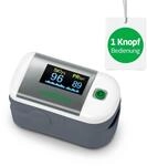 Medisana PM 100 Pulsoximeter, Fingeroximeter zur Messung der Sauerstoffs&auml;ttigung im