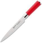 F. DICK Filetiermesser, Filiermesser, Red Spirit (Messer mit Klinge 18 cm, X55CrMo14