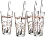 Ritzenhoff & Breker Latte Macchiato Gl&auml;ser-Set Sana | 8-teilig | 370 ml