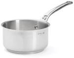 DE BUYER Stielkasserolle, Edelstahl, Silber, 16 cm, 27.9 x 20.1 x 10.9 cm