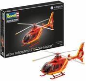 Revell Modellbausatz EC135 Air-Glaciers - Rettungshubschrauber mit Cockpit und