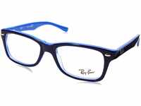 Ray-Ban Unisex - Erwachsene Brillengestell RY1531, Schwarz (Top Black On