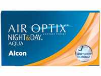 Air Optix Night & Day Aqua Monatslinsen weich, 6 Stück, BC 8.6 mm, DIA 13.8...