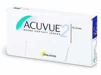 Acuvue 2-Wochenlinsen weich, 6 Stück/BC 8.7 mm/DIA 14 / -6 Dioptrien
