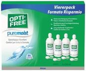 Opti-Free PureMoist Kontaktlinsen-Pflegemittel, Systempack, 4 x 300 ml