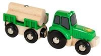 BRIO 33799 Traktor mit Holz-Anh&auml;nger