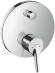 hansgrohe Talis S Unterputz Wannenarmatur, f&uuml;r 2 Funktionen, Chrom