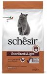 Schesir Cat Sterilized Huhn, Katzenfutter trocken f&uuml;r sterilisierte Katzen, Beutel,