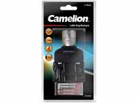 Camelion 3 Watt Stirnleuchte CT4007, 3 Verschiedene LED Modi, inklusive 3...
