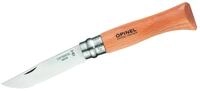 Opinel 123080 INOX Messer Erwachsene, Natur, N&deg; 8, Hartholz Braun