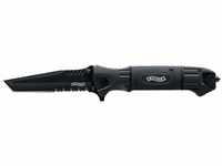 Walther Messer Black Tac Tanto Knife, schwarz, 199mm