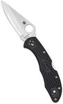 Spyderco Delica 4 Spyder Kantenfaltmesser, Schwarz
