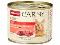 animonda Carny Adult Katzenfutter, Nassfutter für ausgewachsene Katzen, Rind...