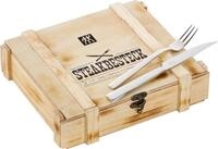 ZWILLING Steakbesteck Set 12-teilig, F&uuml;r 6 Personen, in Holzbox,