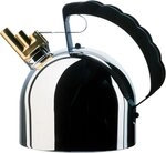 Alessi 9091 FM Wasserkessel aus Edelstahl 18/10 gl&auml;nzend poliert mit...