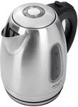 Adler AD 1223 Wasserkocher 1,7 L, silber/schwarz