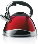Kela 11658 Wasserkessel mit Pfeifton, Induktionsgeeignet, 3 L, Edelstahl,...
