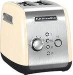 KitchenAid 5KMT221EAC Toaster f&uuml;r 2 Scheiben, creme