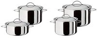 Spring 0285850604 Cristal Starter Set 4 teilig, Edelstahl, silber, 25 x 33,8 x 58,4