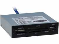 Inter-Tech 88884054 AC Cardreader CI-01 BK, 3,5" intern, USB 3.0