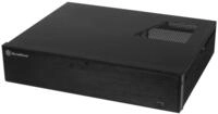 SilverStone SST-ML04B - Milo Micro ATX Schmales HTPC Geh&auml;use, abschlie&szlig;bar, schwarz