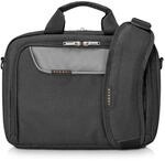 EVERKI Advance Laptoptasche 18,4 Zoll, Umh&auml;ngetasche Notebook, 24 Liter, Schwarz