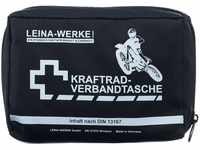 LEINA-WERKE REF 17010 Leina Kraftrad-Verbandtasche, Inhalt DIN 13167, schwarz