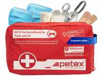 PETEX 43930012 Verbandtasche Inhalt nach DIN 13164, rot