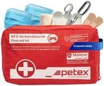 PETEX 43930012 Verbandtasche Inhalt nach DIN 13164, rot