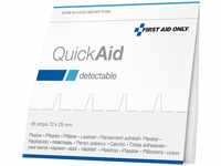First Aid Only QuickAid Nachfüllpack detektierbare Pflaster (45 Stück) | 45