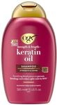 OGX Keratin Oil Shampoo (385 ml), kr&auml;ftigendes Anti-Haarbruch verhindert