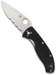 Spyderco Taschenmesser Tenacious C122GP mit Teilwellenschliff | G-10 Griff,