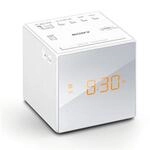 Sony ICF-C1W Uhrenradio (LED-Display, Alarm) wei&szlig;