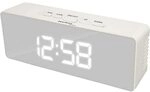 Technoline Wecker WT 475 mit Spiegel-Display, Innentemperaturanzeige und