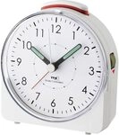 TFA Dostmann Analoger Funk-Wecker Sunrise, 60.1513.02, leises Uhrwerk,...