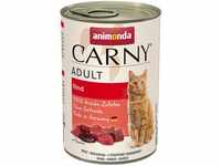 animonda Carny Adult Katzenfutter, Nassfutter für ausgewachsene Katzen, Rind...