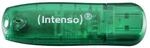 Intenso Rainbow Line 8 GB USB-Stick USB 2.0 Gr&uuml;n