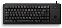 CHERRY G84-4400, Kompakte Tastatur mit Trackball, Pan-Nordisches Layout (QWERTY),