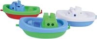 Lena 65470 - Wasserspa&szlig; Boote, 3er Set, Badeboote aus Kunststoff, Wasserspielzeugset