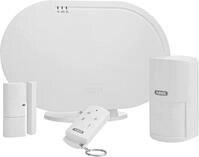 ABUS Funk-Alarmanlage Smartvest Basis-Set Einbruchmeldeanlage inkl. Bewegungsmelder &