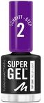 Manhattan Super Gel Top Coat, Manik&uuml;re Effekt ganz ohne UV Licht, Durchsichtiger