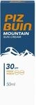 Piz Buin Mountain Sun Cream, Sonnencreme, Sonnenschutz f&uuml;r Wintersport oder Alpine