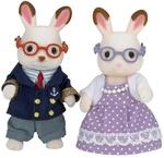 Sylvanian Families 5190 Schokoladenhasen Gro&szlig;eltern - Figuren f&uuml;r Puppenhaus