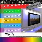 X4-LIFE LED Leiste USB TV Hintergrundbeleuchtung LED Strip Fernseher Beleuchtung