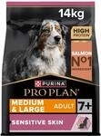 Pro Plan PURINA PRO PLAN Medium & Large Adult 7+ Sensitive Skin, Hundefutter...