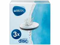 BRITA Wasserfilter MicroDisc 3er Pack, Filter für alle BRITA Trinkflaschen und