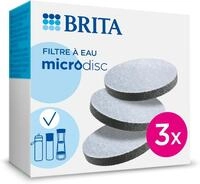 BRITA MicroDisc Ersatzfilter f&uuml;r Wasserfilter-Flaschen, 3er-Pack | Original