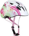 Cratoni M&auml;dchen Fahrradhelm Akino, Fay White/Pink Glossy, 49-53 cm, 112203B1