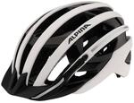 Alpina Radhelm e-Helm Deluxe, White/Black Reflective, 51-56