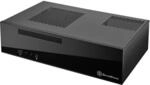 SilverStone SST-ML09B - Milo Mini-ITX kompaktes HTPC Desktop Geh&auml;use, schwarz